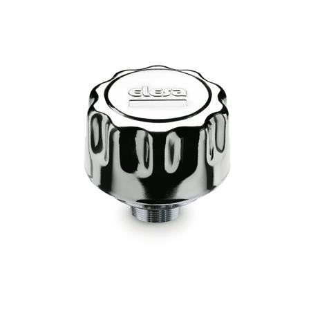 Otto Ganter Breather Cap Steel Sheet with Filter with Double Valve, GN 764